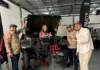 Cruiser Parts inaugura un museo viviente Toyota con la restauración en vivo del Land Cruiser FJ25 de 1957