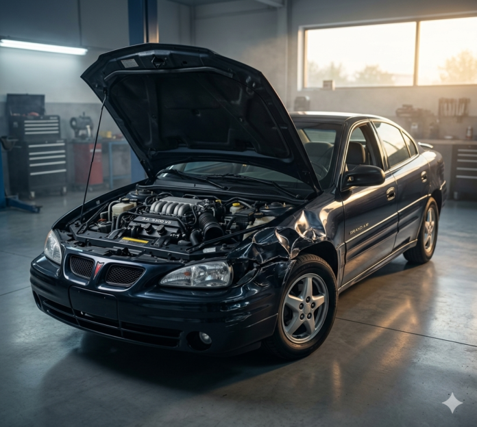 Llave con chip PK3 para Pontiac Grand Prix que abre el carro, enciende el tablero pero no enciende el motor por el sistema inmovilizador